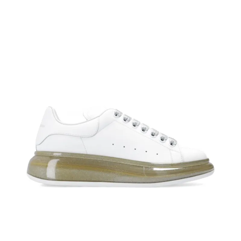 Alexander McQueen Oversized Gold Translucent Women's-1