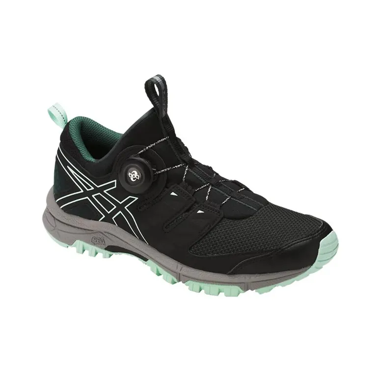 Asics GEL-FujiTrabuco 7 Running Shoes Women's Low-Top Black/White-2