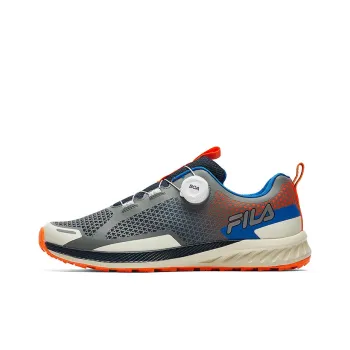 FILA Fence Cushioning Anti-Slip Wear-Resistant Breathability Low-Top Outdoor Shoes Men's Classic Blue