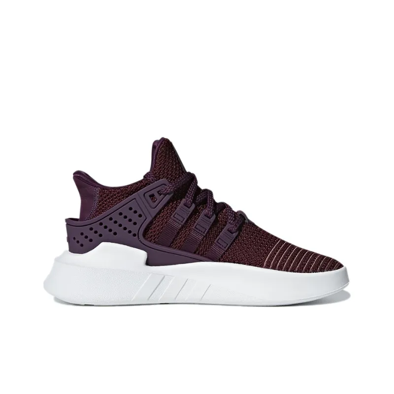 Adidas Originals Eqt Bask Adv Mid Top Casual Shoes Women's Burgundy-1
