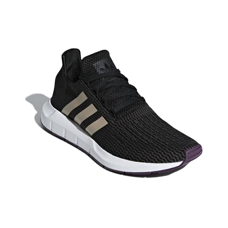 Adidas Originals Swift Run Running Shoes Women s Low Top Black Gray POIZON