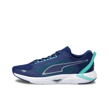 PUMA Minima Cushioning Breathable Low-Top Running Shoes Men's Blue White