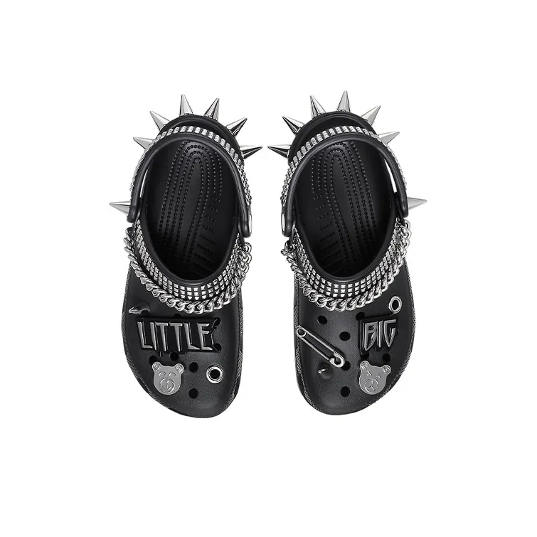 Crocs Classic X Little Big Clog 'Black'-3