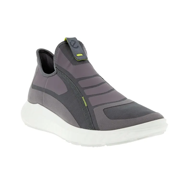 Ecco Casual Shoes Men Low-Top Gray-2
