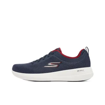 Skechers GO WALK Stability Cushioning Anti-Slip Wear-Resistant Breathability Low-Top Casual Running Shoes Men's Blue