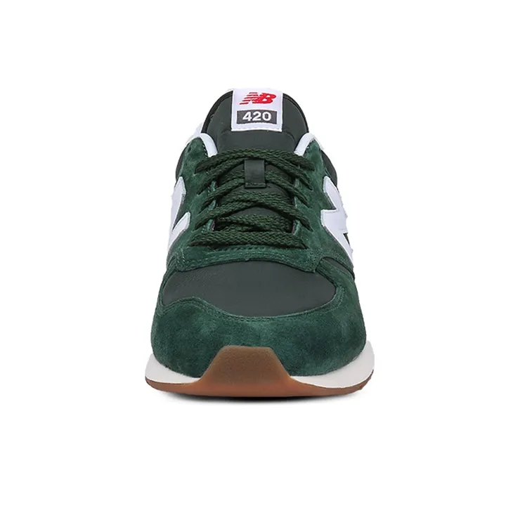 New Balance 420 Re Engineered Green White-2