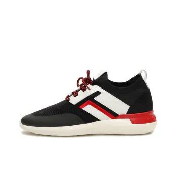 TOD'S Casual Shoes Men Low-Top Black/White/Red