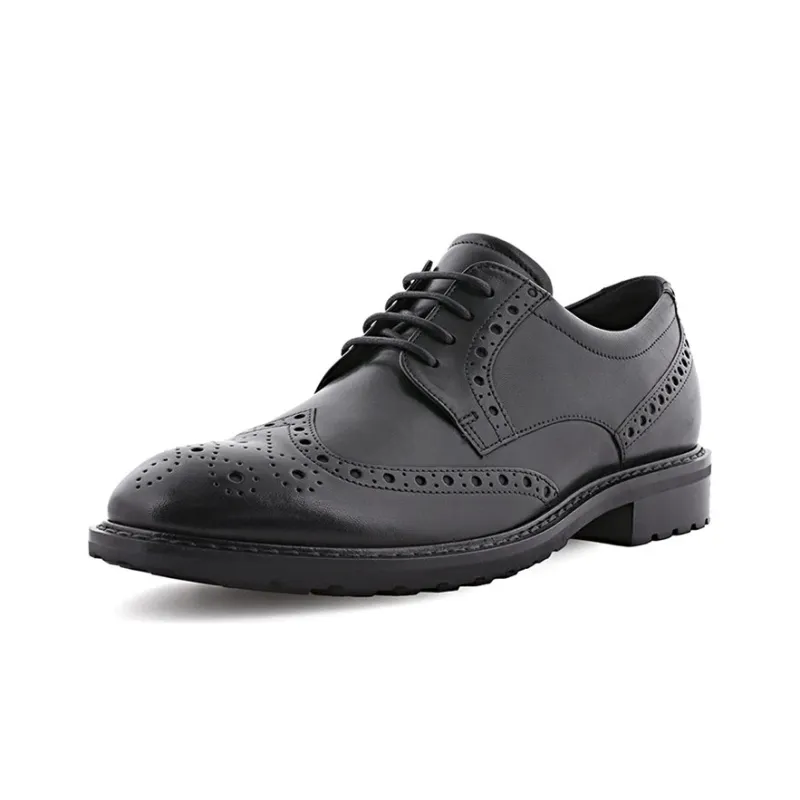 Ecco Unique Journey Collection Dress Shoes Men's Black-1