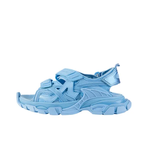 Balenciaga Track Slide Sandal Baby Light Blue Women's