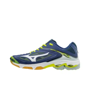 Mizuno Wave Lightning Z3 Cushioned Wear Resistant Breathable Low Top Running Shoes Unisex Blue White