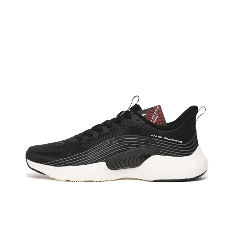 Anta Low-Top Running Shoes Men's Black Steel Gray-0