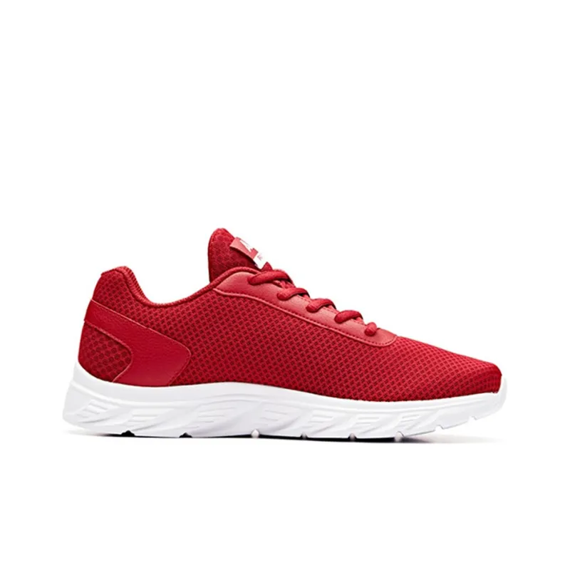 Anta Life Collection Breathable Lightweight Low Top Casual Shoes Men's Red White-1