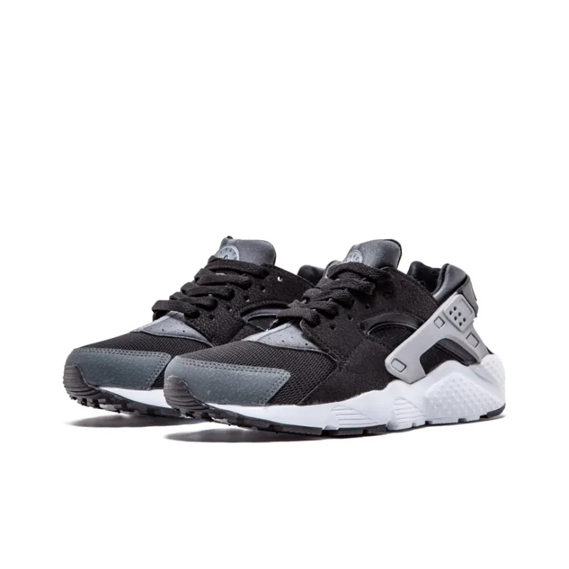 Nike Huarache Run 'Black Wolf Grey White' GS-1