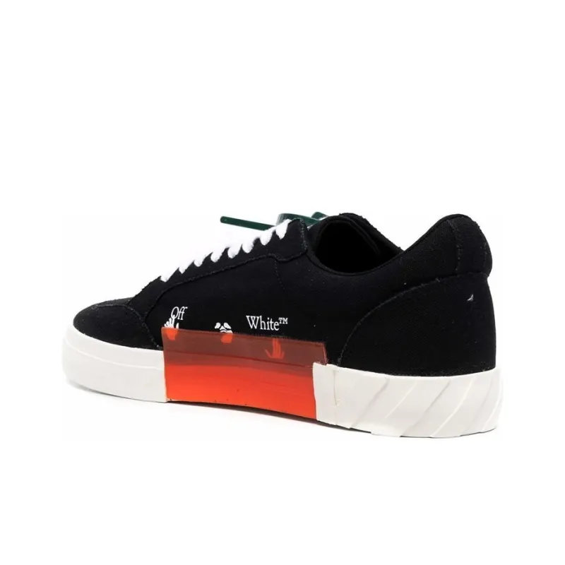 OFF WHITE Vulc Low Black White White-2