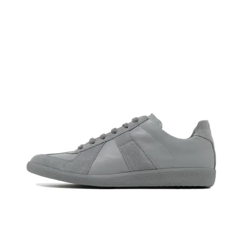 Maison Margiela Replica Casual Shoes Men Low-Top Gray