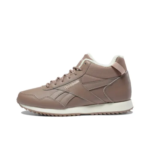 Reebok Royal Glide Casual Shoes Women's Mid-Top Milk Tea Brown