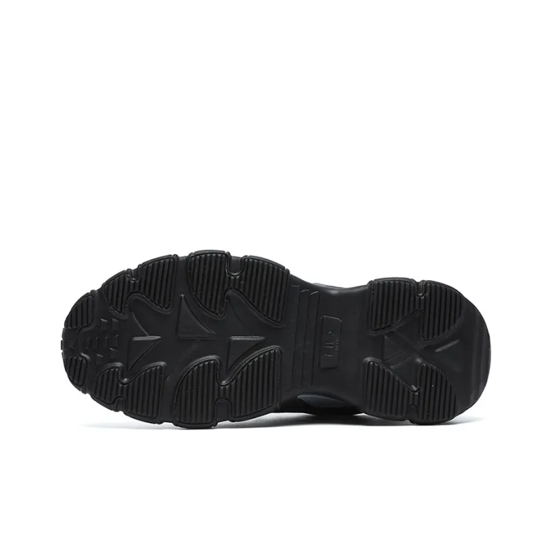 FILA Fashion Sneakers Low Top Grey/Black Women's-4