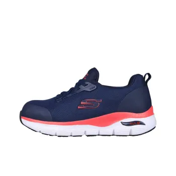 Skechers ARCH FIT SR Low-Top Casual Shoes Women's Blue Pink