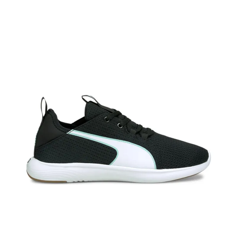 PUMA Axelion LS Low-Top Running Shoes Women's Black White-1
