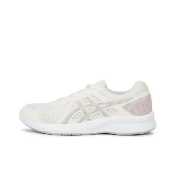 Asics Gel-Cumulus 24 Wear-resistant And Lightweight Low-Top Running Shoes Women's Light Yellow
