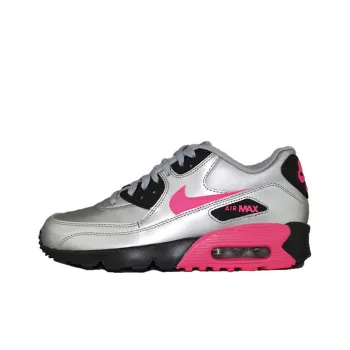 Nike Air Max 90 LTR 'Metallic Silver Pink' GS