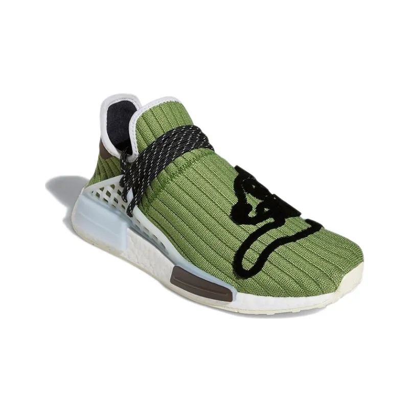 Adidas Nmd Hu Pharrell X Billionaire Boys Club Running Dog Green-2