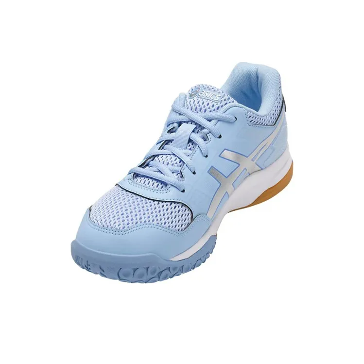 Asics Gel-Rocket 8 Running Shoes Women's Low-Top Blue/Silver-3