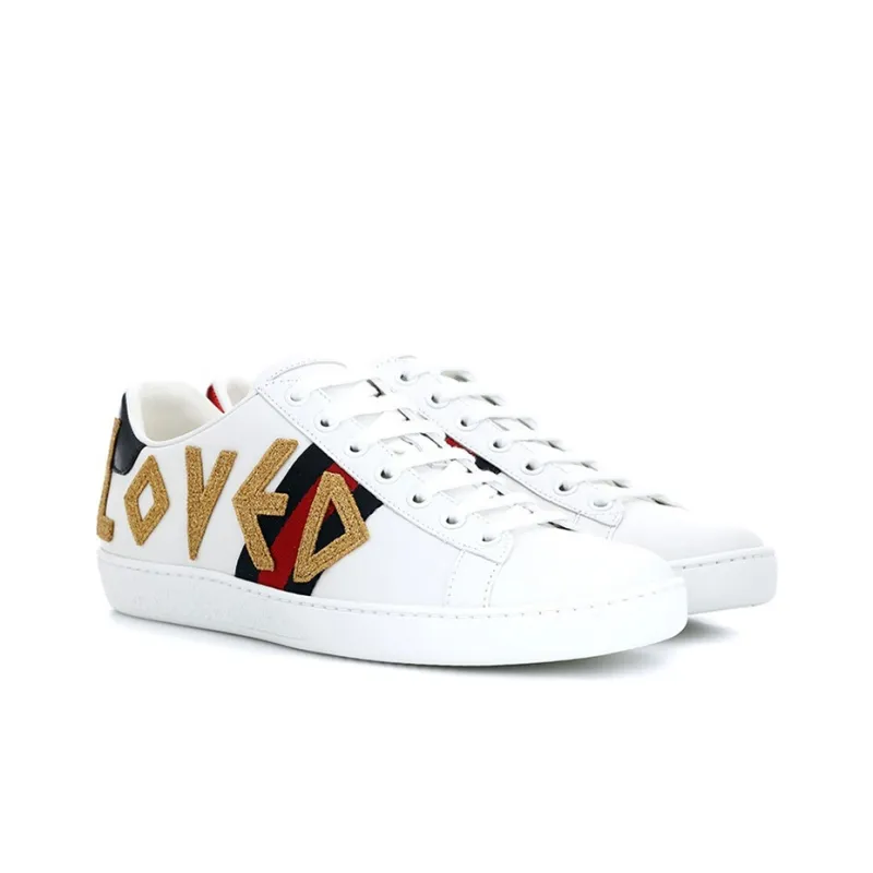 GUCCI Ace Embroidered Love Women's-2