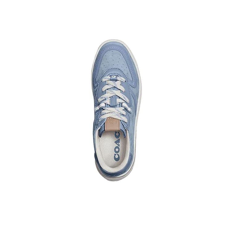 COACH CitySole Court Low Top Stylish Skateboarding Shoes Women's Blue-3