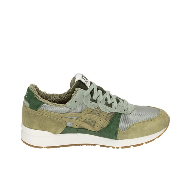 Asics Gel Lyte Running Shoes Unisex Low Top Army Green/White-1