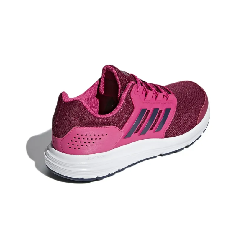 Adidas Galaxy 4 Running Shoes Women's Low-Top Rose Red-3