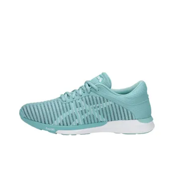 Asics Fuze Rush Adapt Durable Breathable Low-Top Running Shoes Women's Mint Blue