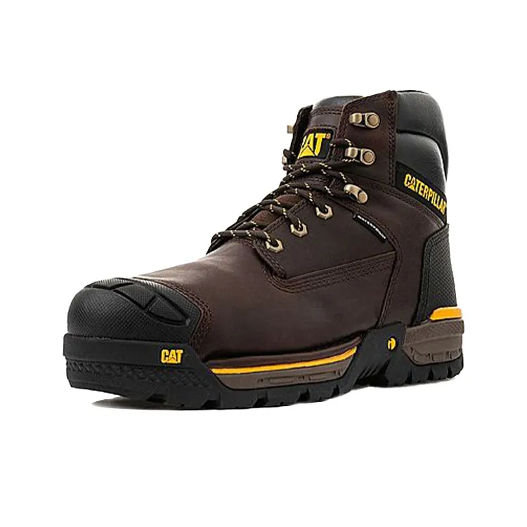 CAT Excavator Lt 6' WP CT Collection Durable Warm High Top Hiking/Trekking Shoes Men's Dark Umber-2