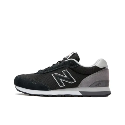 New Balance NB 515 Running Shoes Men Low-Top Black/White