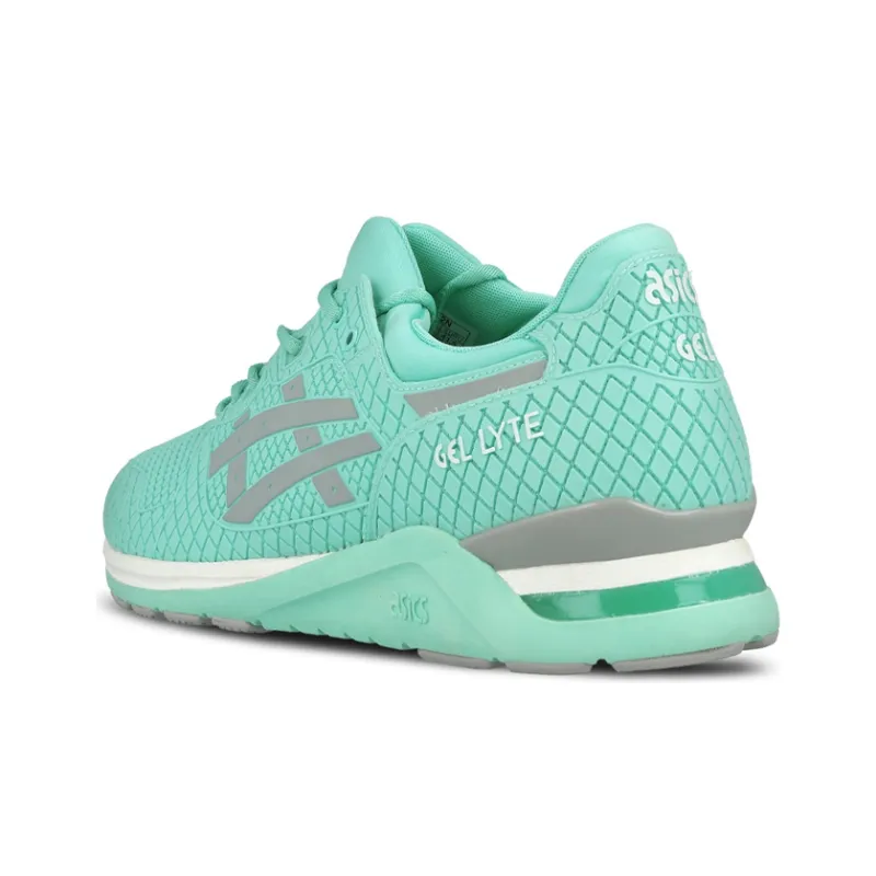 Asics Gel Lyte Evo Lution Low Top Running Shoes Unisex Avocado Green-3