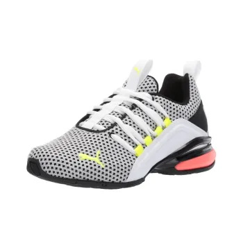 PUMA Axelion Anti-Slip Wear-Resistant Low-Top Running Shoes Men's White