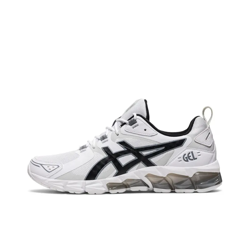 Asics Gel-Quantum 180 Wear-Resistant Low-Top Running Shoes Men's White Black-0