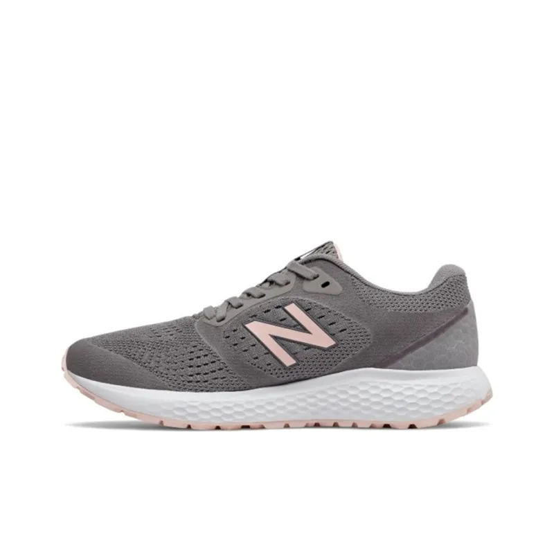 New Balance NB 520 V6 Wear-resistant And Waterproof Low-Top Running Shoes Women's Gray Pink White-0
