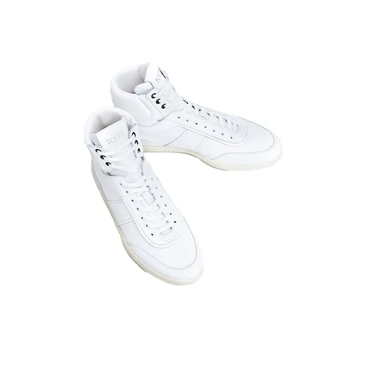 TOD'S Skateboard Shoes Men High-Top White-1