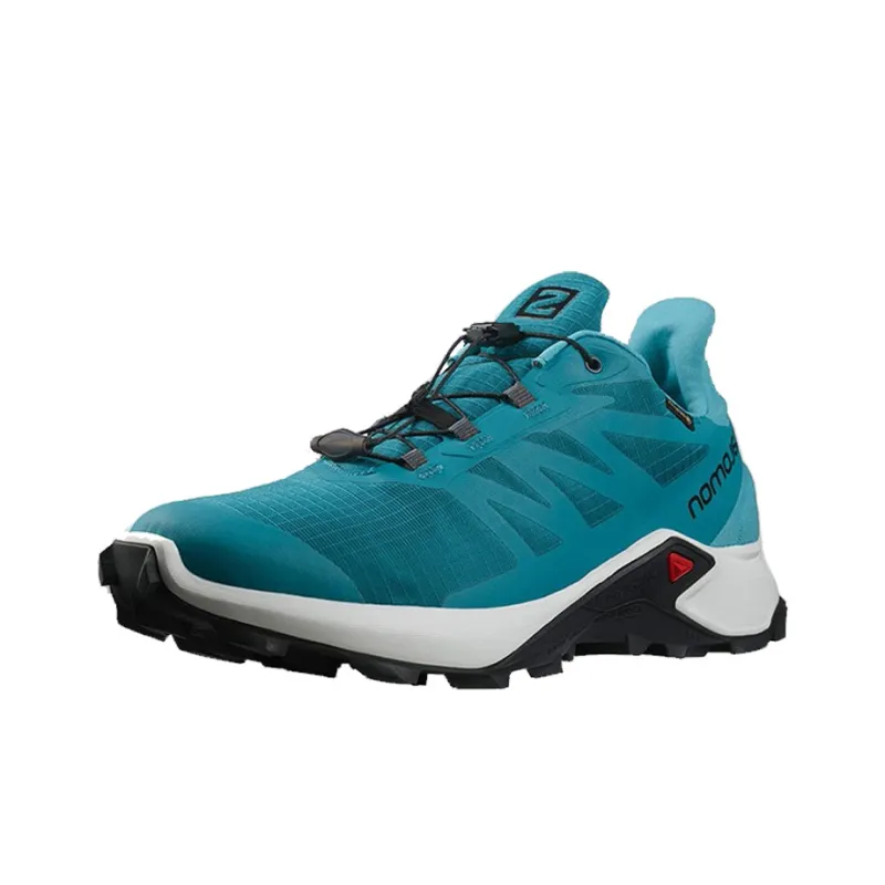 SALOMON Supercross 3 Anti-Slip Wear-Resistant Low-Top Running Shoes Men's Blue-2