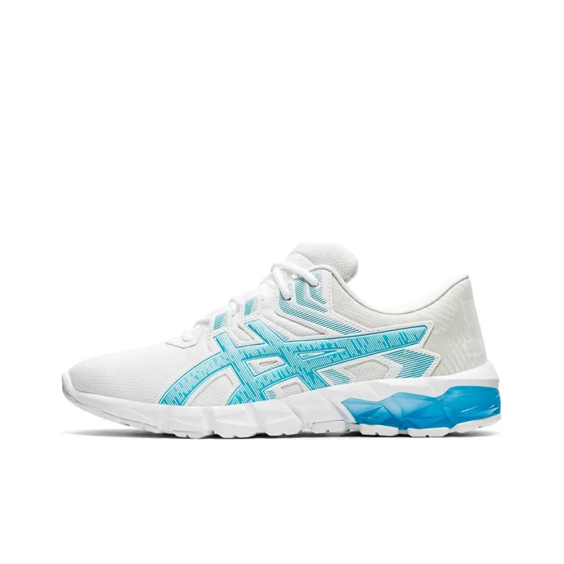 Asics Gel-Quantum 90 2 Durable Breathable Low-Top Running Shoes Men's White Blue-0