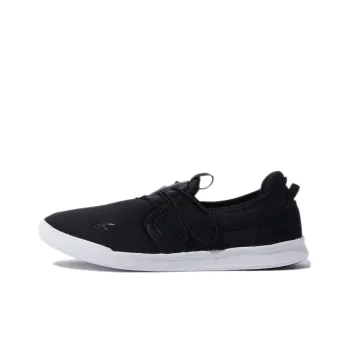 Reebok Lux Walk Slip-On Anti-Slip And Wear-Resistant Breathable Low-Top Casual Shoes Women's Black