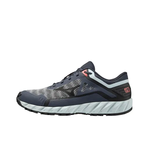 Mizuno Wave Ibuki 3 Running Shoes Men Low-Top Gray/Blue