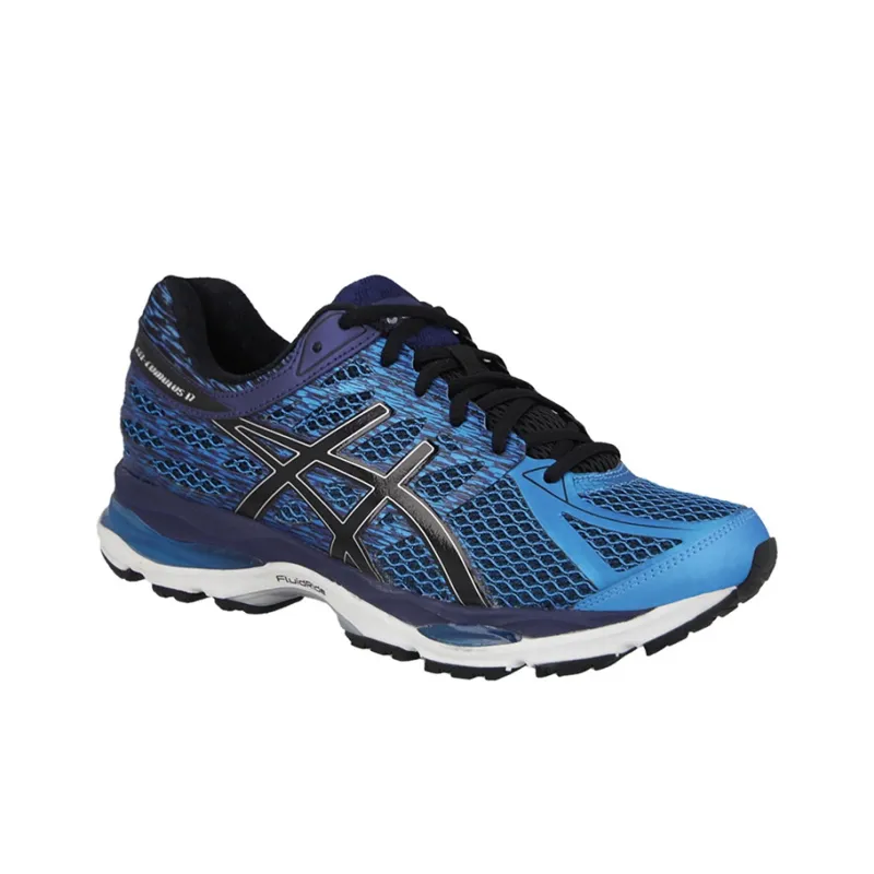 Asics Gel-Cumulus 17 Anti-Slip Wear-Resistant Low-Top Running Shoes Men's Indigo Black-2