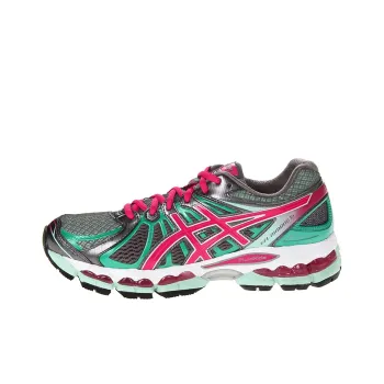 Asics GEL-Nimbus 15 Running Shoes Women's Low-Top Gray/Green/Red