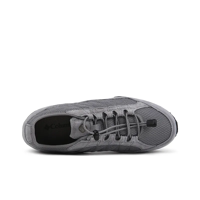Columbia Outdoor Shoes Men Low Top Light Gray-2