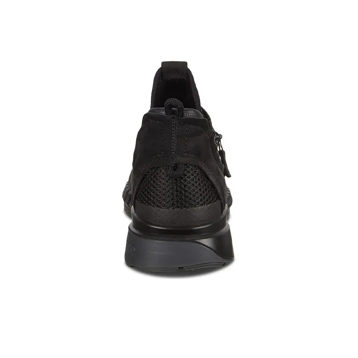 Ecco Zipflex Casual Shoes Women's Low Top Black-3