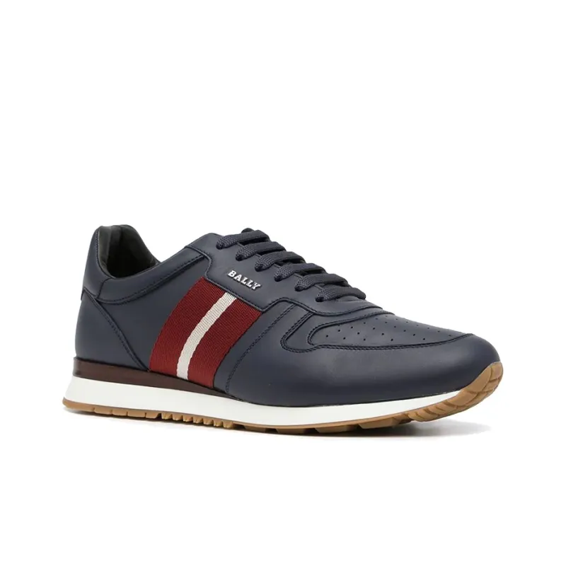BALLY Cushioning Anti Slip And Wear Resistant Low Top Running Shoes Men's Blue-2