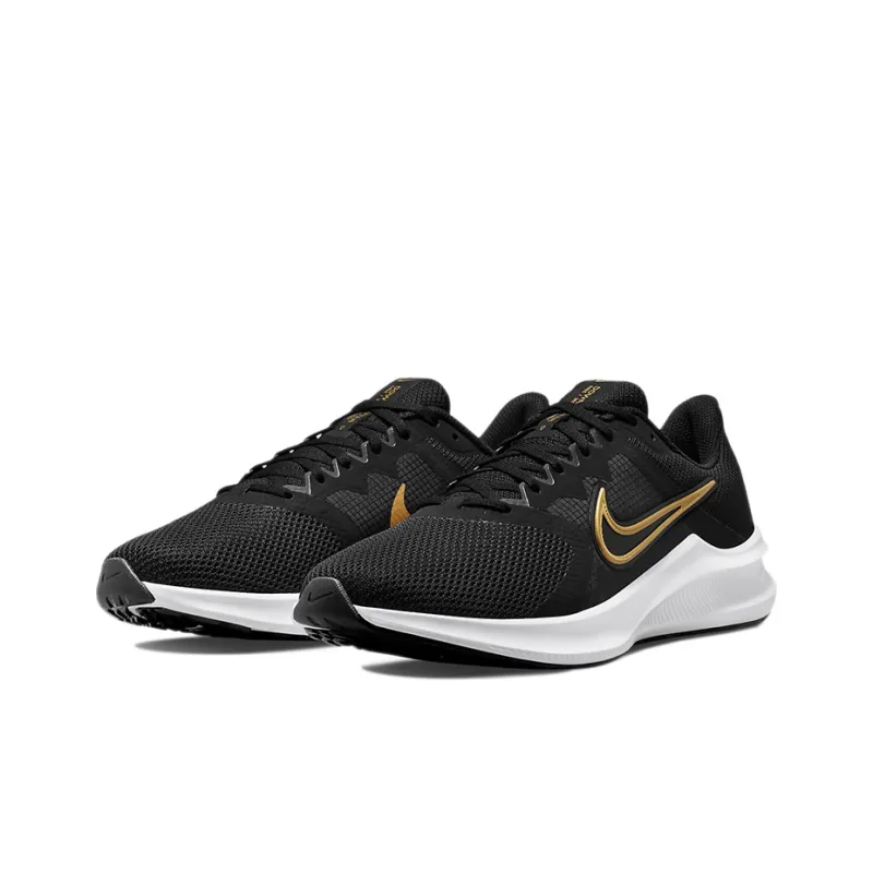 Nike Downshifter 11 Black Metallic Gold-2