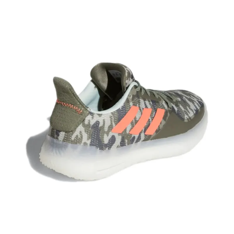 Adidas Fitboost Tennis Shoes Men Low-Top Green Camouflage-3